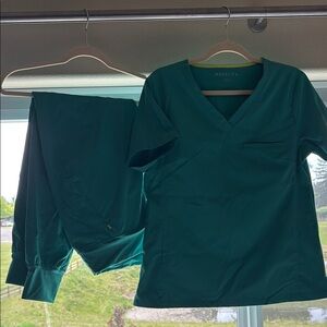 Medelita Teal Scrub Set